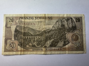 Austria - 20 Schilling 1967 - Img 2