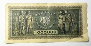 Bancnota Regalista - Romania - 1.000.000 lei - 16.04.1947 - Regele Mihai I - Img 2