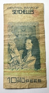 Bancnota Seychelles - 10 Rupees ( 1976-1990 ) - Img 4