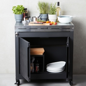 Barbecook BC-GAS-2038 Stella 4311 grătar pe gaz cu depozitare, arzător lateral cu infraroșu, 174x59x119cm - Img 2