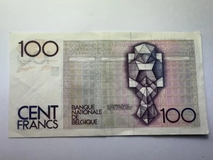 Belgia - 100 Franci ( 1977-1990 ) - Img 4