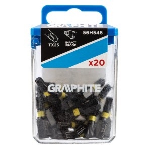 Biti impact TX25 x 25 mm, 20 buc