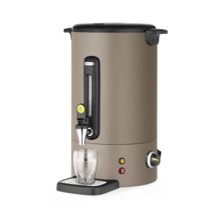 Boiler pentru bauturi calde Taupe mat 16 l, HENDI Uniq, Design de Bronwasser, 220-240V/1650W, 357x380x(H)502mm - Img 2