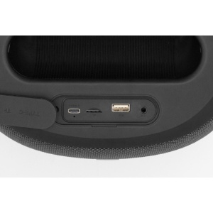 Boxa portabila Boombox, 2 microfoane, bluetooth, usb, card, rezistent apa, 100W, SAL PARCUBE - Img 3