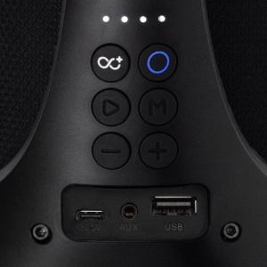 Boxa portabila Boombox, acumulator autonomic 30h, bluetooth, 2x25W, lumini LED RGB, SAL BT5000 - Img 2
