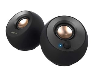 Boxe Creative Pebble v2, 2.0, 8W RMS, USB-C/A & 3.5mm jack, Negru - Img 8