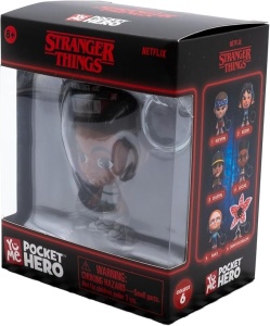 Breloc de colectie seria STRANGER THINGS Upside Down, personaj Lucas Sinclair, produs licentiat ORIGINAL, YUME - Img 6