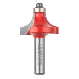 Burghiu freza pentru rotunjire, HM, 34.9x15.4mm, tija 8mm