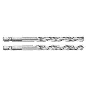 Burghiu metalic hexagonal de 6,5 mm, 2 buc.