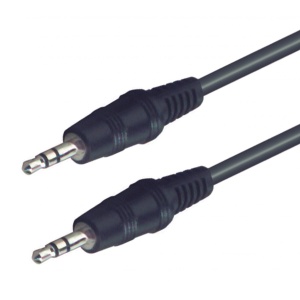 Cablu audio, mufă stereo 3,5 mm - mufă stereo 3,5 mm, 5 m