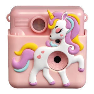 Camera foto pentru copii cu functie de poza instant pe hartie termica, afisaj LCD color, acumulator, model UNICORN, DENVER - Img 8