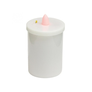 Candelă cu LED, alb