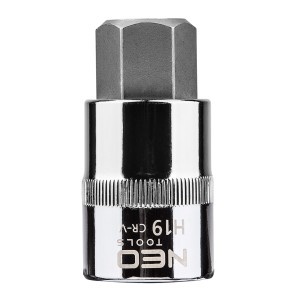 Cap Tubulara 1/2'' cu antrenor hexagonal, H19 x 55 mm