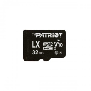 CARD MicroSD PATRIOT, 32 GB, MicroSDHC, clasa 10, standard UHS-I U1, "PSF32GMDC10"