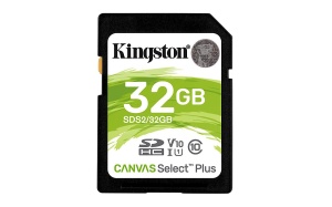 CARD SD KINGSTON, 32 GB, SDHC, clasa 10, standard UHS-I U1, "SDS2/32GB"