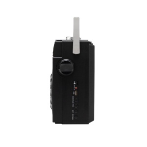 Casetofon tip retro, caseta, radio, usb, card, bluetooth, vu-metre, alimentare retea / baterii, SAL RRT BROOKLYN - Img 4