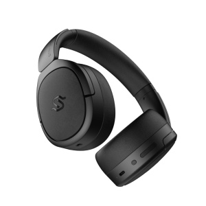 CASTI Edifier wireless-fir,standard,multimedia,smartphone,mic pe casca,conectare BT 5.4,1500mAh,driver planar magnetic, dual-mic, USB-C,Jack 3.5 mm,negru "S5 STAX Spirit" "S5-BK" - Img 4