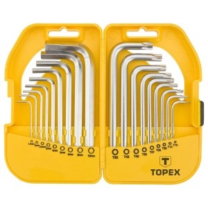 Chei hexagonale si Torx, 18 buc set