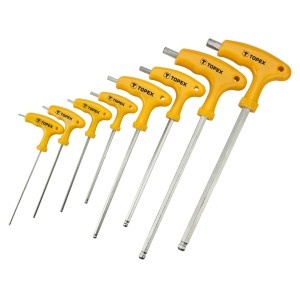 Chei imbus lungi, maner T (cu bila),8 buc ( 2,2.5,3,4,5,6,8,10)