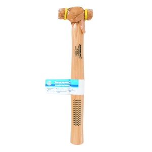 Ciocan mini pentru tinichigerie, 113g, 4 oz, maner lemn Hickory, Silverline - Img 2
