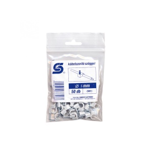 Clipsuri cui, 5 mm, 50 buc/pachet
