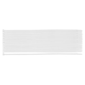 Coliere plastic EXTREME 3,6 × 150 mm, alb, 100 buc.