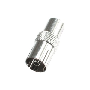 Conector coaxial, metalic, înşurubabilă pe cablu