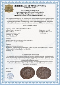 CONSTANTINE the GREAT ( 313-315 AD ) -Moneda Antica Romana - Img 2