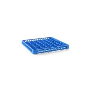 Cos universal pentru masina de spalat vase, polietilena Hendi, Albastru 500x500x(H)45 mm 25 compartimente
