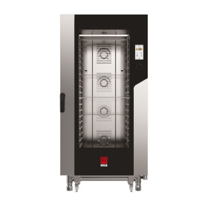 Cuptor electric cu convecție-abur Millennial Touch Screen Gastro cu sistem de curățare, 20x GN 1/1 - control electronic, EKA, 400V/31000W, 930x1035x(H)1900mm