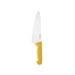 Cutit de bucatar, 250 mm, HACCP Galben, Hendi