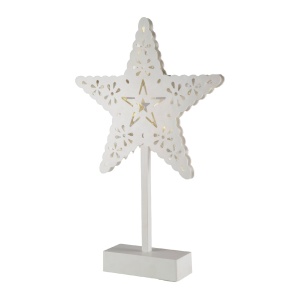 Decor pentru masă cu LED, brad, 4,5V - Img 2