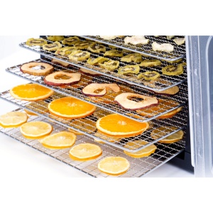 Deshidrator alimente, capacitate 7 tavi 375x300 mm, afisaj digital, 500W,345x450x(H)315mm - Img 2
