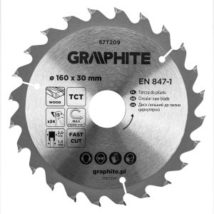 Disc fierastrau, VIDIA, 160 x 30 mm, 24 dinti