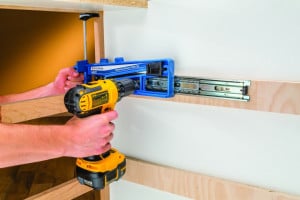 Dispozitiv pentru montat sisteme de glisare , sertare , Rockler Drawer Slide Jig - Img 4