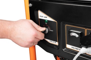 Elektromos generátor, 6000/6500W, AVR, kulcsos indítás, 15CP, Neo - Img 7