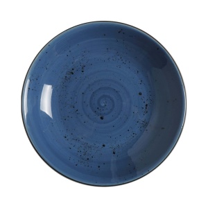 Farfurie adanca albastra Iris, 230 mm, 900 ml FIne Dine