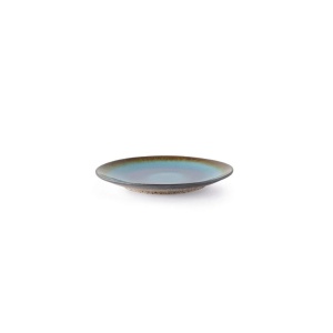 Farfurie Fine Dine, colectia Lazur, diametru 207 mm, portelan decorat manual - Img 2