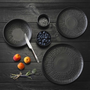 Farfurie întinsă cu margine Crust, 210 mm, Fine Dine - Img 2
