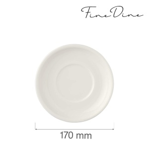 Farfurie pentru bol 770771, Fine Dine, Crema, 170 mm - Img 2