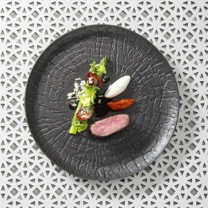Farfurie plata Crust, 230 mm Fine Dine