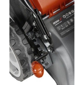 Fűnyíró benzinmotorral, vontatás nélkül, 139cm3, késszélesség 43cm, Dedra - Img 3
