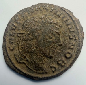 GALERIUS MAXIMIAN -CAESAR (293-305 AD )-Moneda Antica Romana