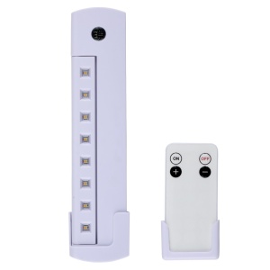 Gardrób, öltözőszekrény, vészvilágítás, 8 LED-es világítás, távirányító, 3 x AA elem, Grundig - Img 3