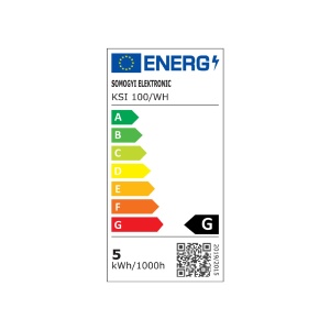 Ghirlanda inseriabila, 100 LED, alb, pt exterior - Img 3