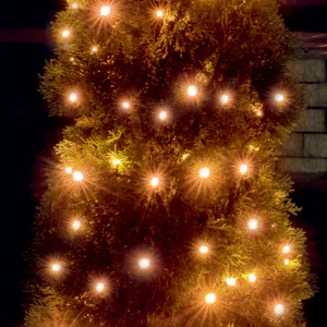 Ghirlanda LED de interior si exterior, 100 x LED chihlimbar, timer 6h/18h - Img 1