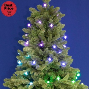 Ghirlanda LED SMART RGB, decor bile, iSparkle, 120 LED, IP44