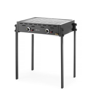 Gratar pe gaz Roast-Master Pro Black, HENDI, negru, 11,6 kW, 790x560x(H)900mm - Img 1