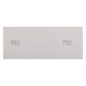 Grila/plasa de slefuire alba 115 x 280 mm, P80