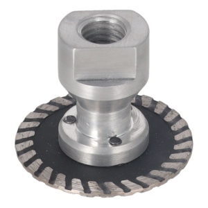 Gyémánttárcsa mini 50mm, márvány, kerámia csempe, csempe vágása, sarokcsiszoló tartozék M14, 15300rpm, Dedra